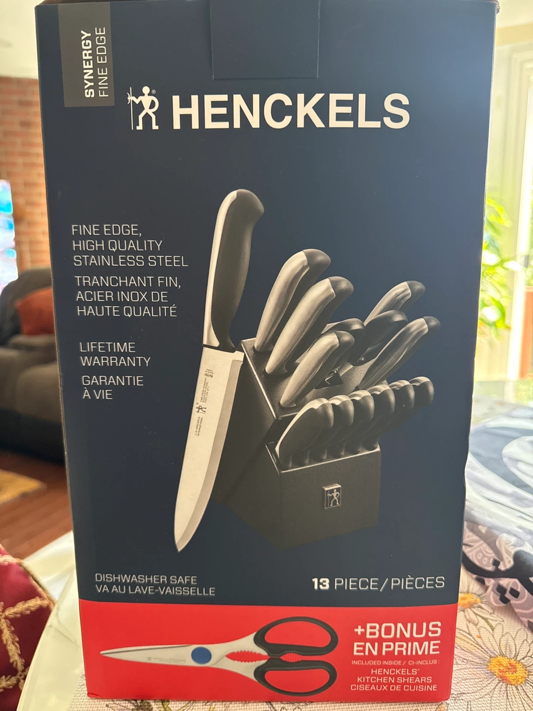 Henckels 13-Piece Knife Block Set with Bonus Kitchen Shears - photo 3