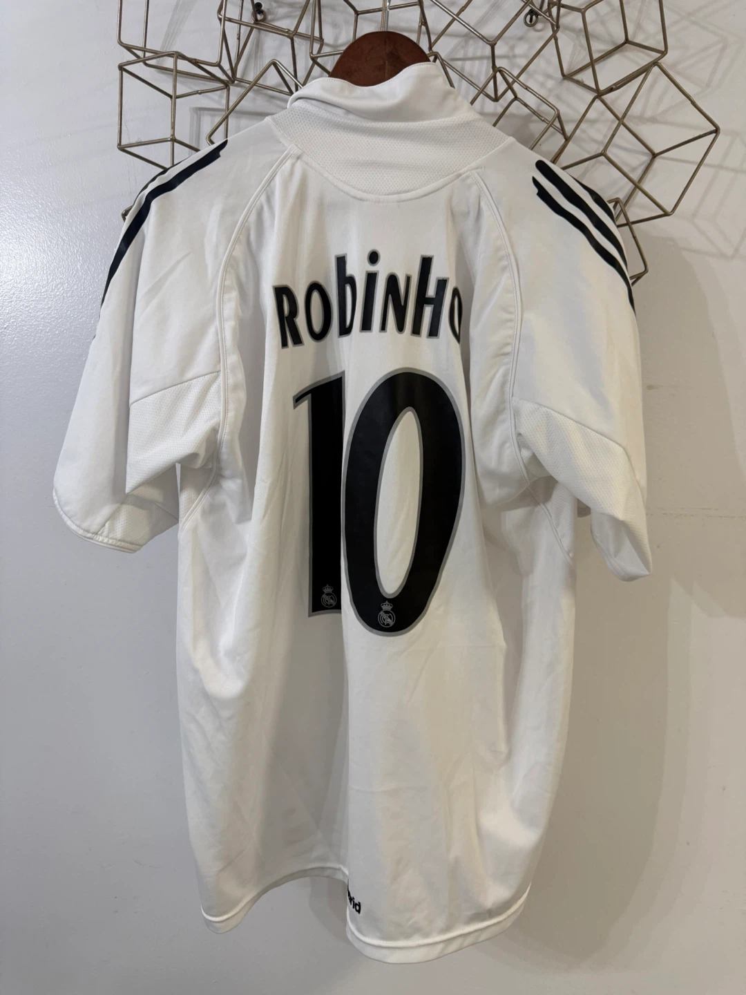 Adidas Real Madrid Robinho 10 Soccer Jersey XL - photo 2