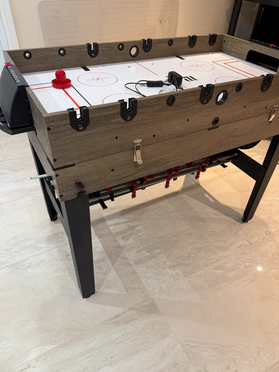 MD Sports 3-in-1 Game Table (Foosball, Air Hockey, Pool) - photo 4
