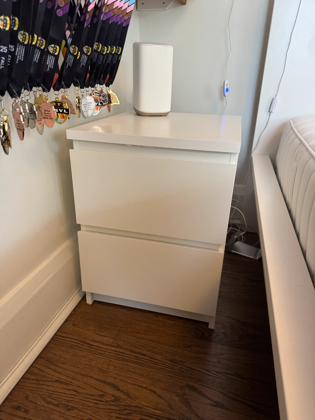 IKEA Nightstand with 2 Drawers