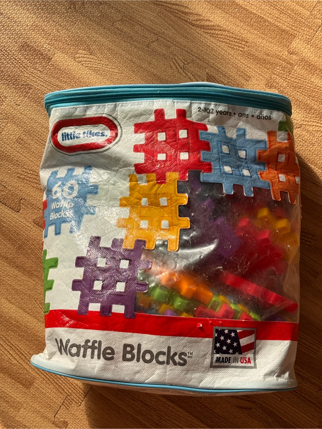 Little Tikes Waffle Blocks 60 Piece Set