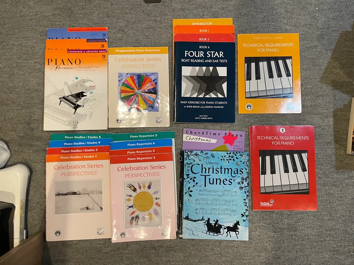 Piano Books Collection - $10 for all