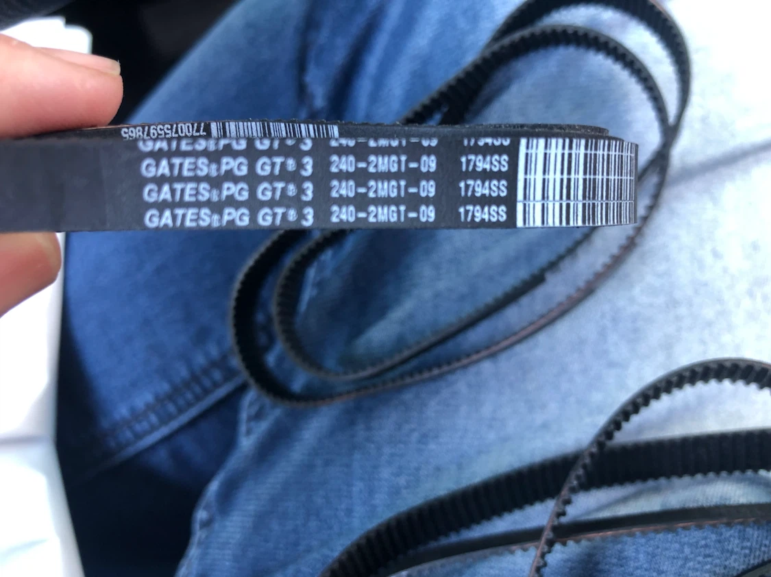 Gates GT3 Timing Belt 240-2MG T-09 - photo 2