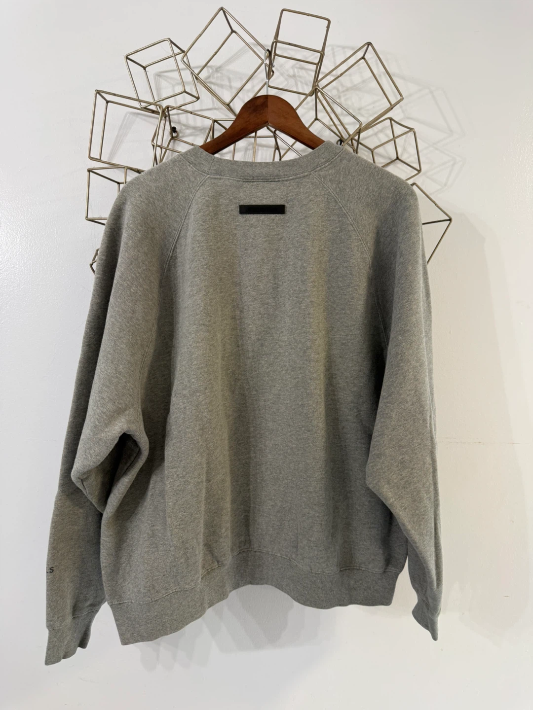 Essentials Fear of God Crewneck Sweatshirt - Grey - photo 2