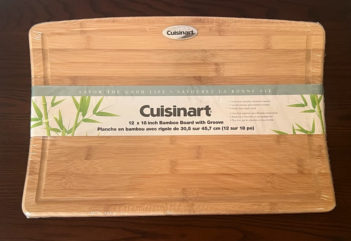 Cuisinart Bamboo Cutting Board