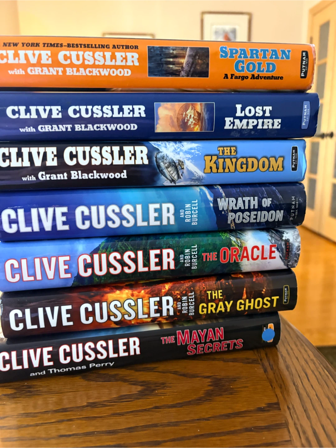 Clive Cussler Fargo Adventures Books