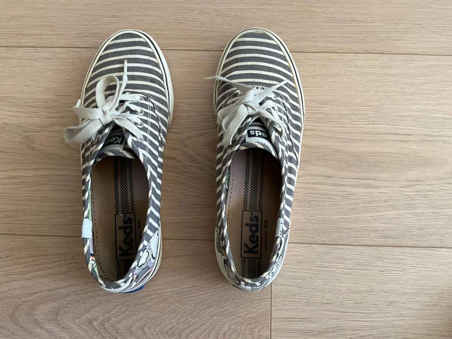 Keds Striped & Floral Canvas Sneakers - photo 2