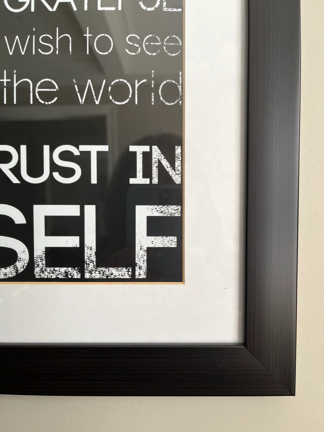 Set of Framed Inspirational Quote Wall Art - photo 2