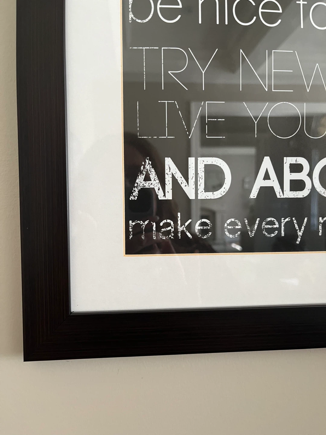 Set of Framed Inspirational Quote Wall Art - photo 4