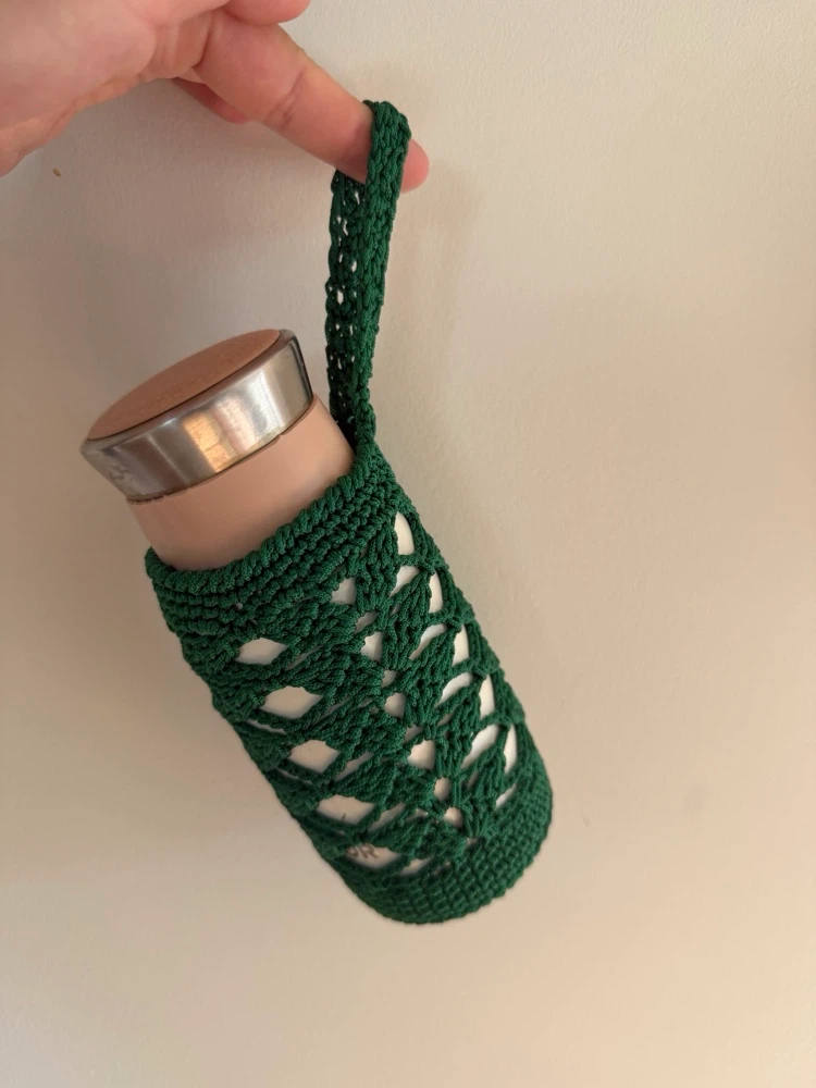 Handmade Crochet Water Bottle Holders - photo 2
