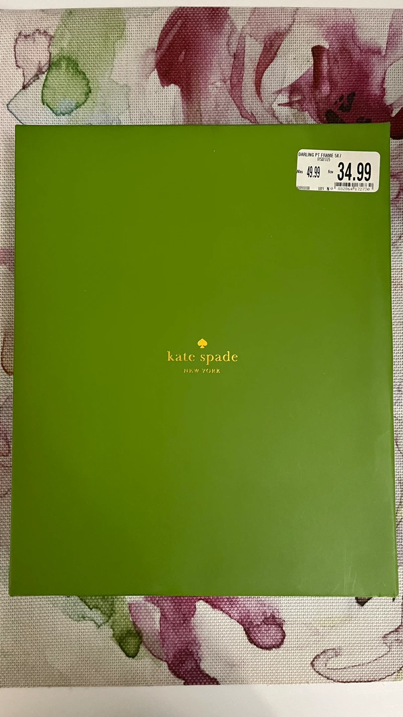Kate Spade "Mr. and Mrs." 5x7 Picture Frame - photo 4