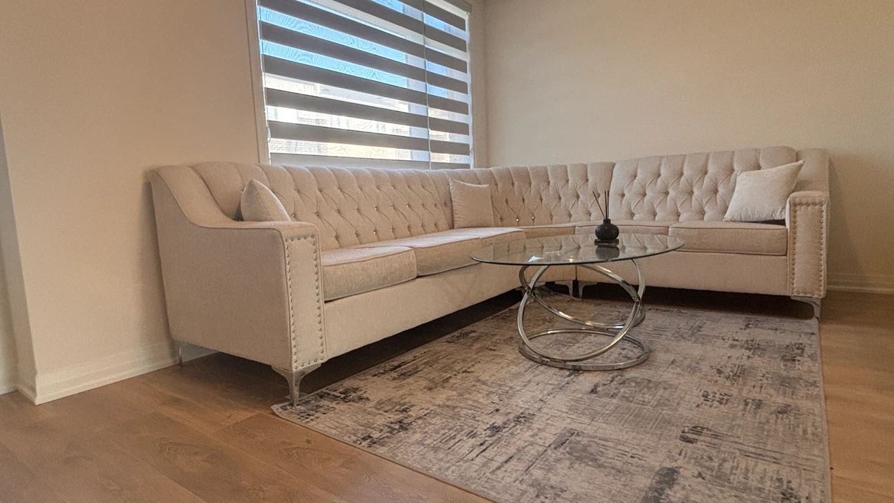 Tufted Sectional Sofa