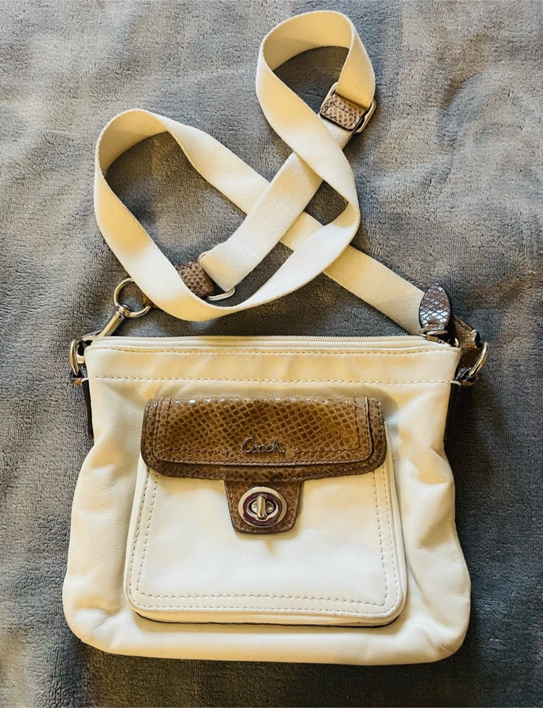 Coach Leather Crossbody Bag