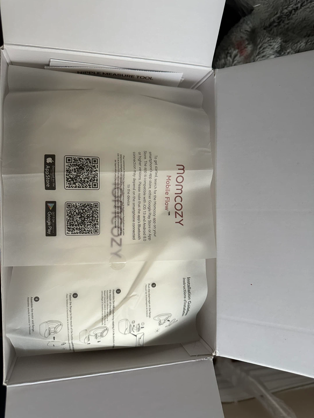 Mom Cozy Breast Pump (Never Used) - photo 3