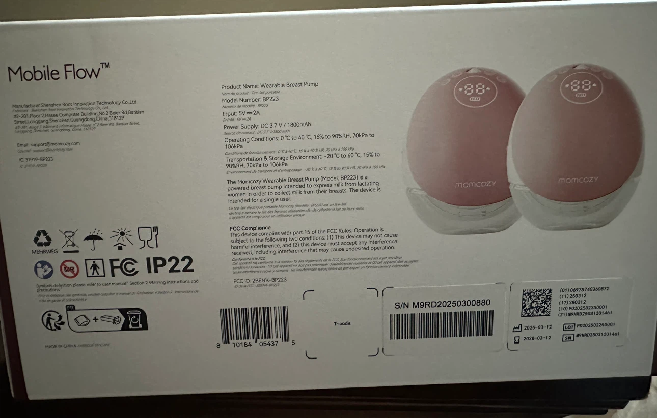 Mom Cozy Breast Pump (Never Used) - photo 5