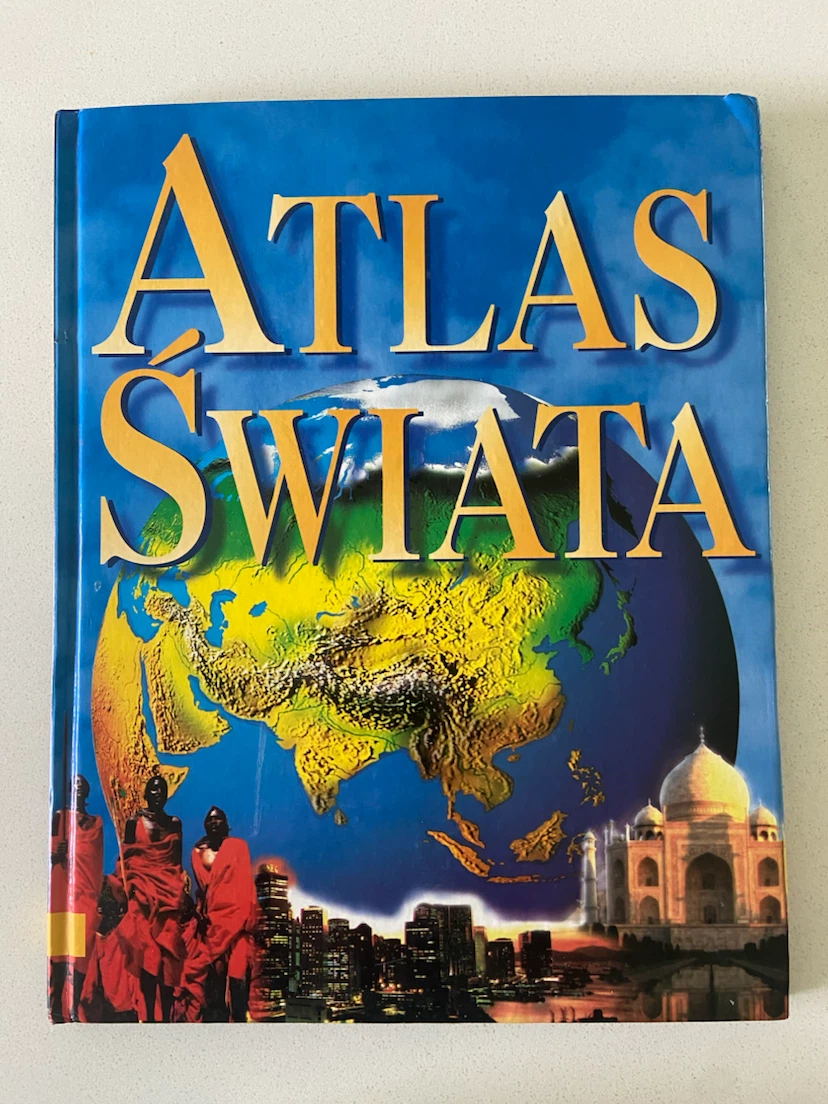 Polish Kids Atlas: Atlas řwiata (Hardcover)