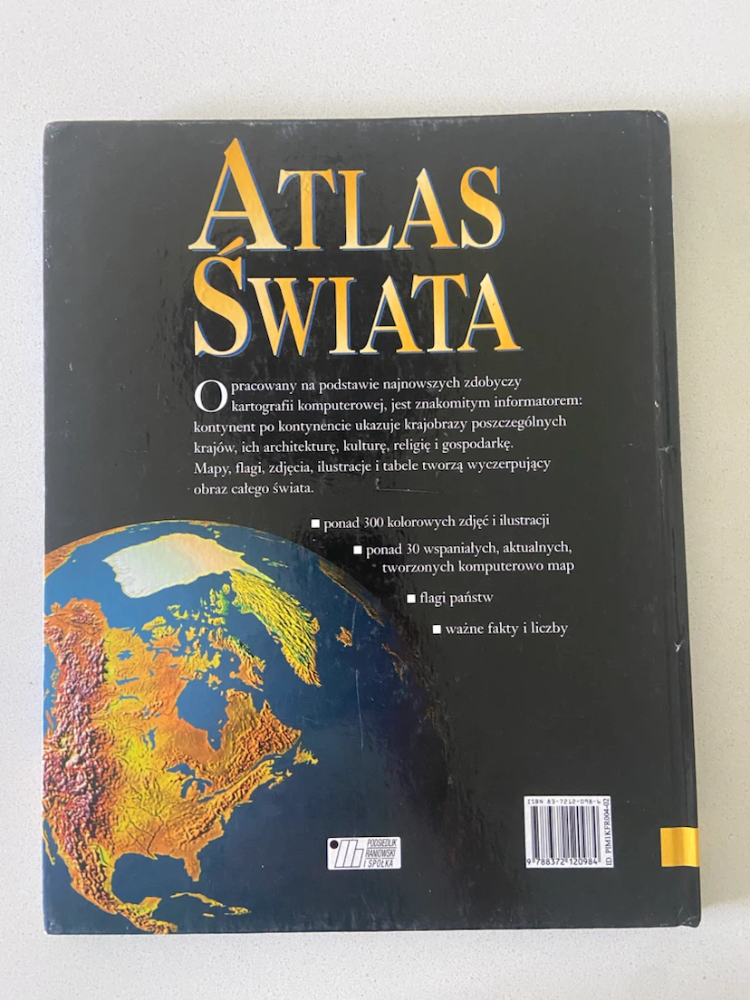Polish Kids Atlas: Atlas řwiata (Hardcover) - photo 2