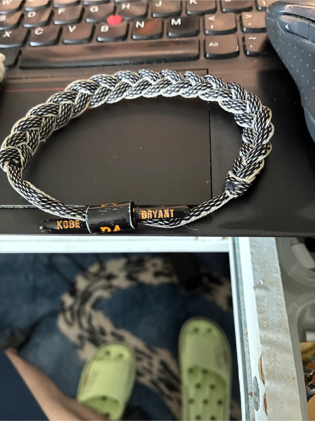 Kobe Bryant Braided Bracelet
