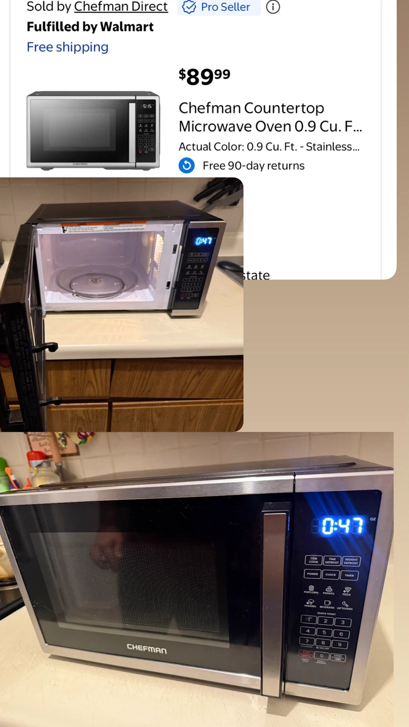 Chefman Countertop Microwave Oven 1.1 Cu. Ft. - photo 4
