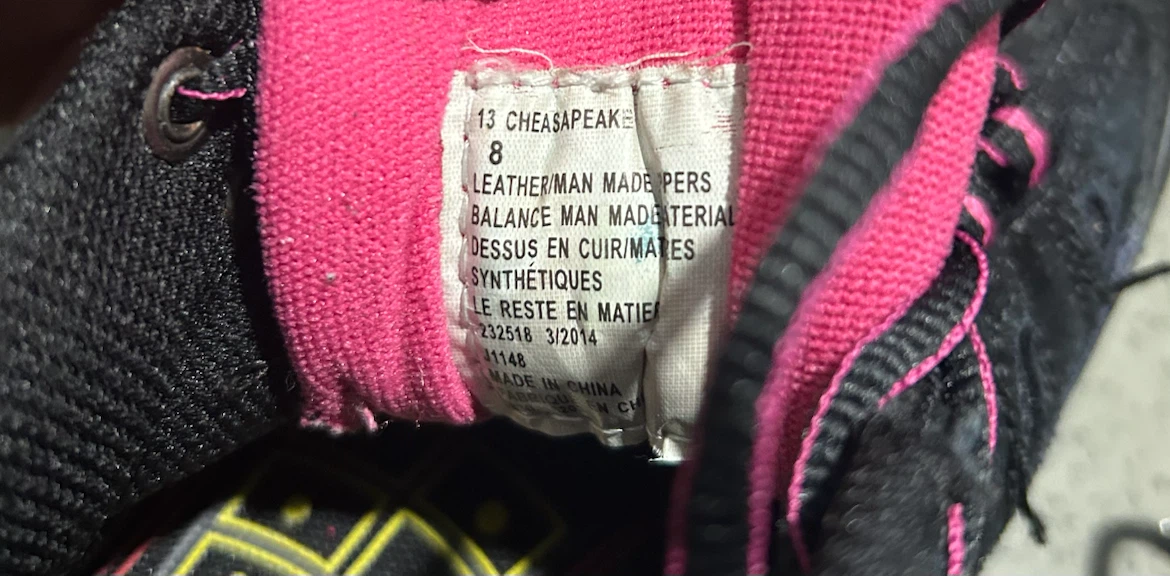 Black Work Boots with Pink Laces - photo 5