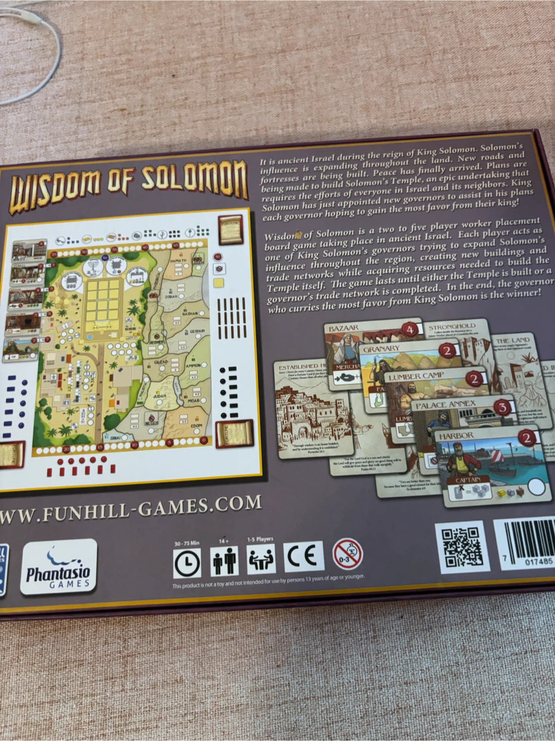 Wisdom of Solomon Board Game - photo 2