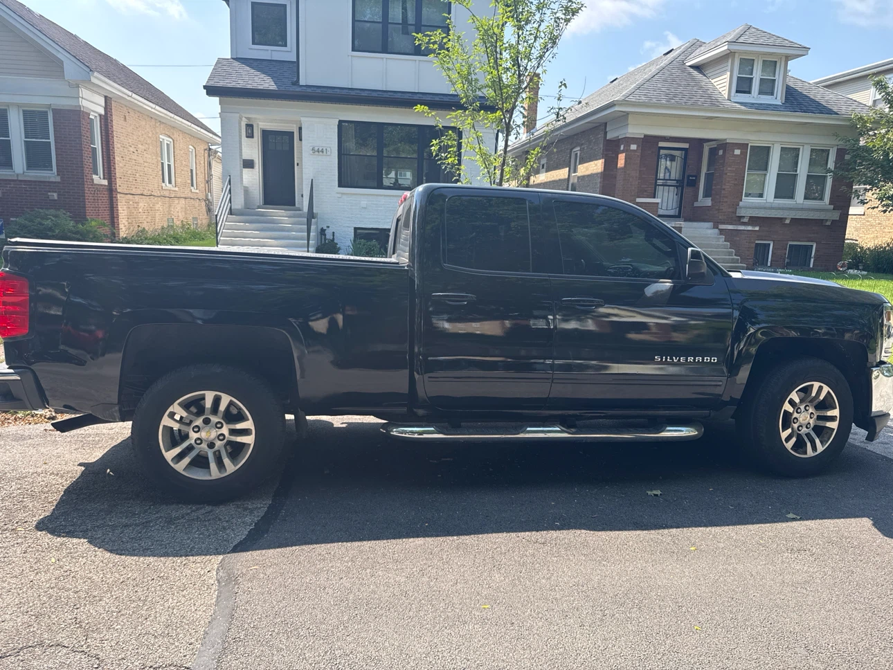 Black Chevrolet Silverado LT Pickup Truck