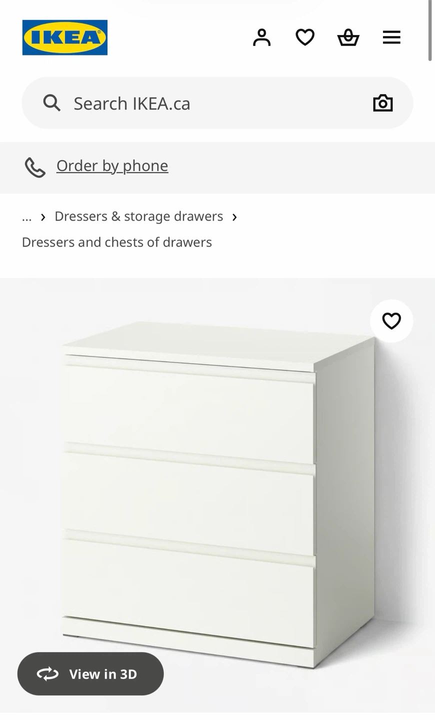 IKEA Dresser Drawer Unit