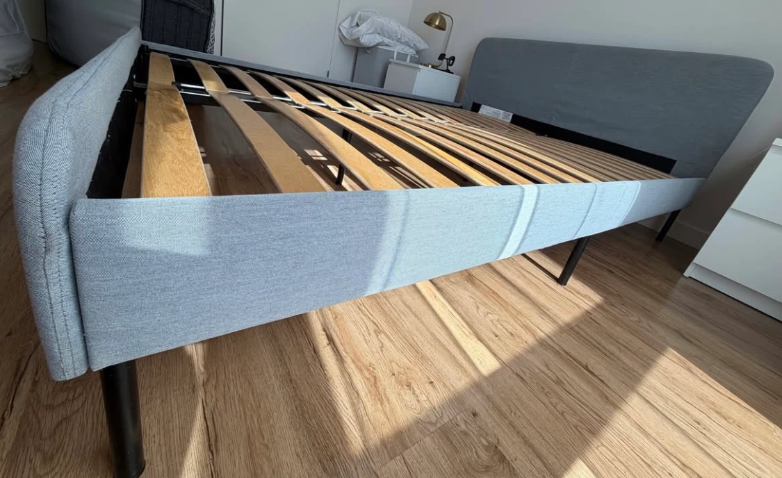 IKEA SLATTUM Upholstered Bed Frame- Queen Size - photo 4