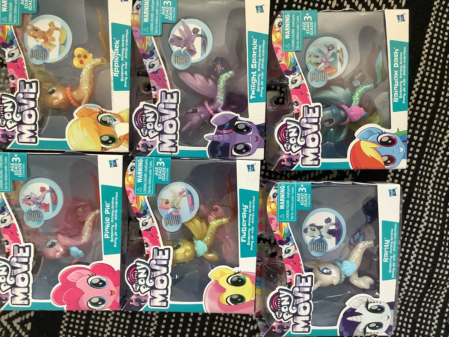 My Little Pony The Movie Seapony Figures