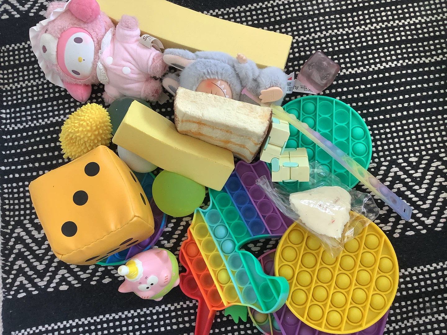 Assorted Fidget Toys and Stress Relief Items