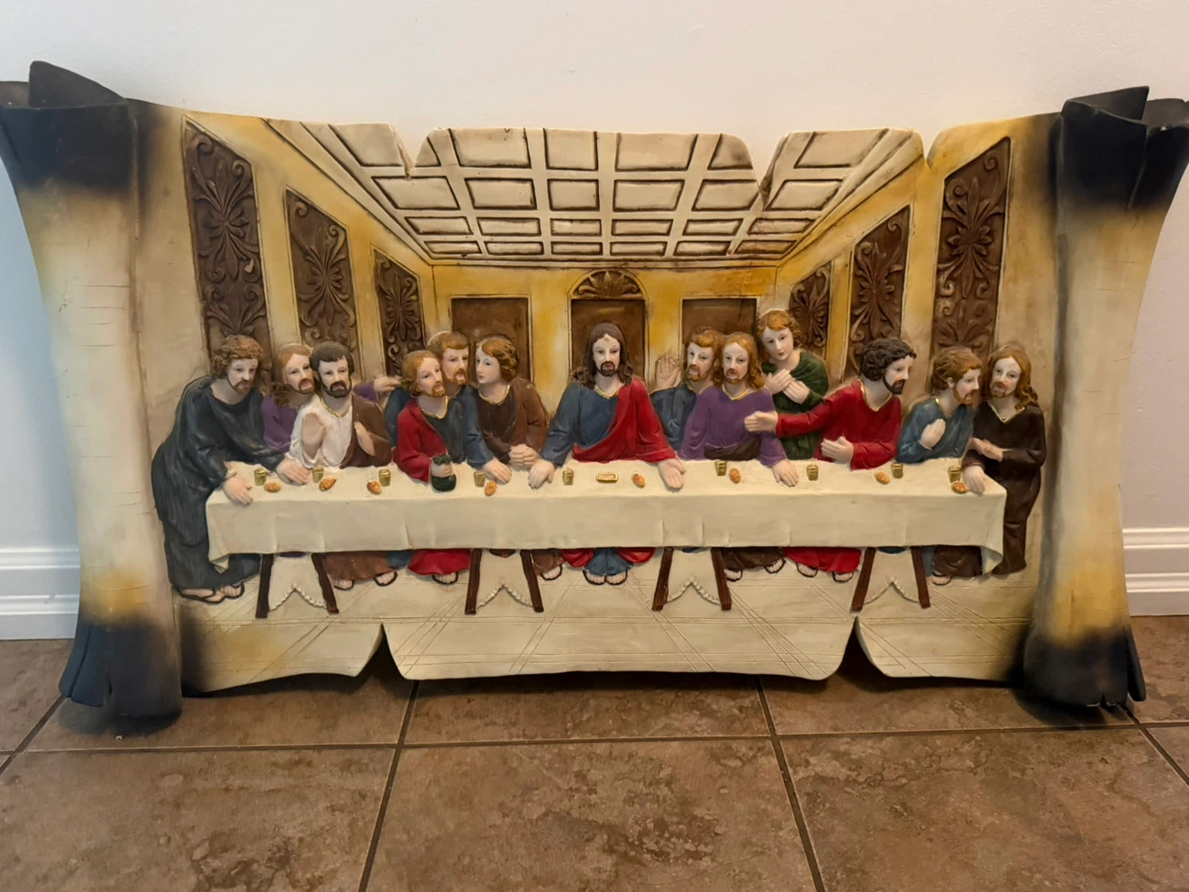 The Last Supper Wall Art Sculpture