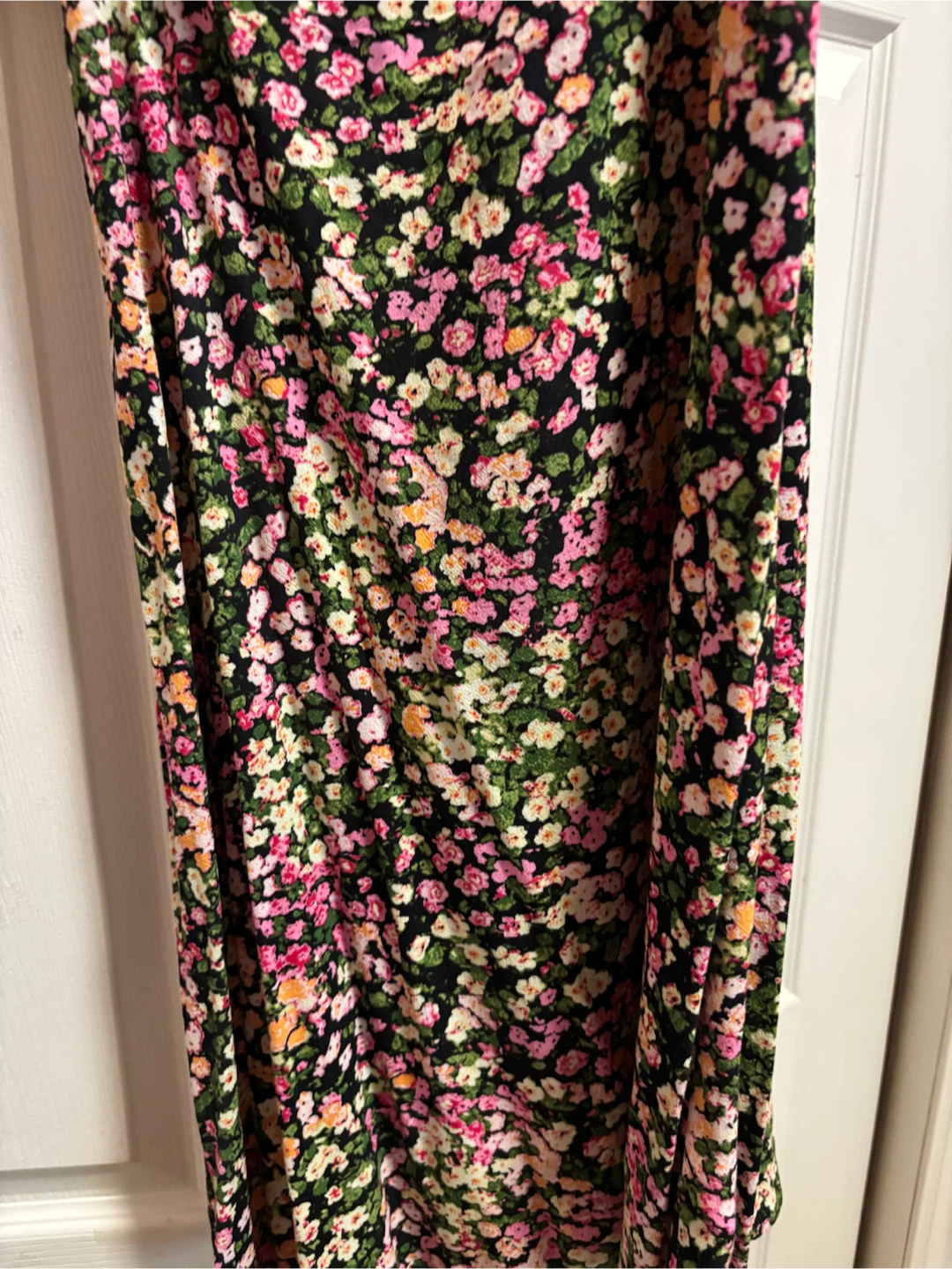 Floral Print Puff Sleeve Dress - photo 2