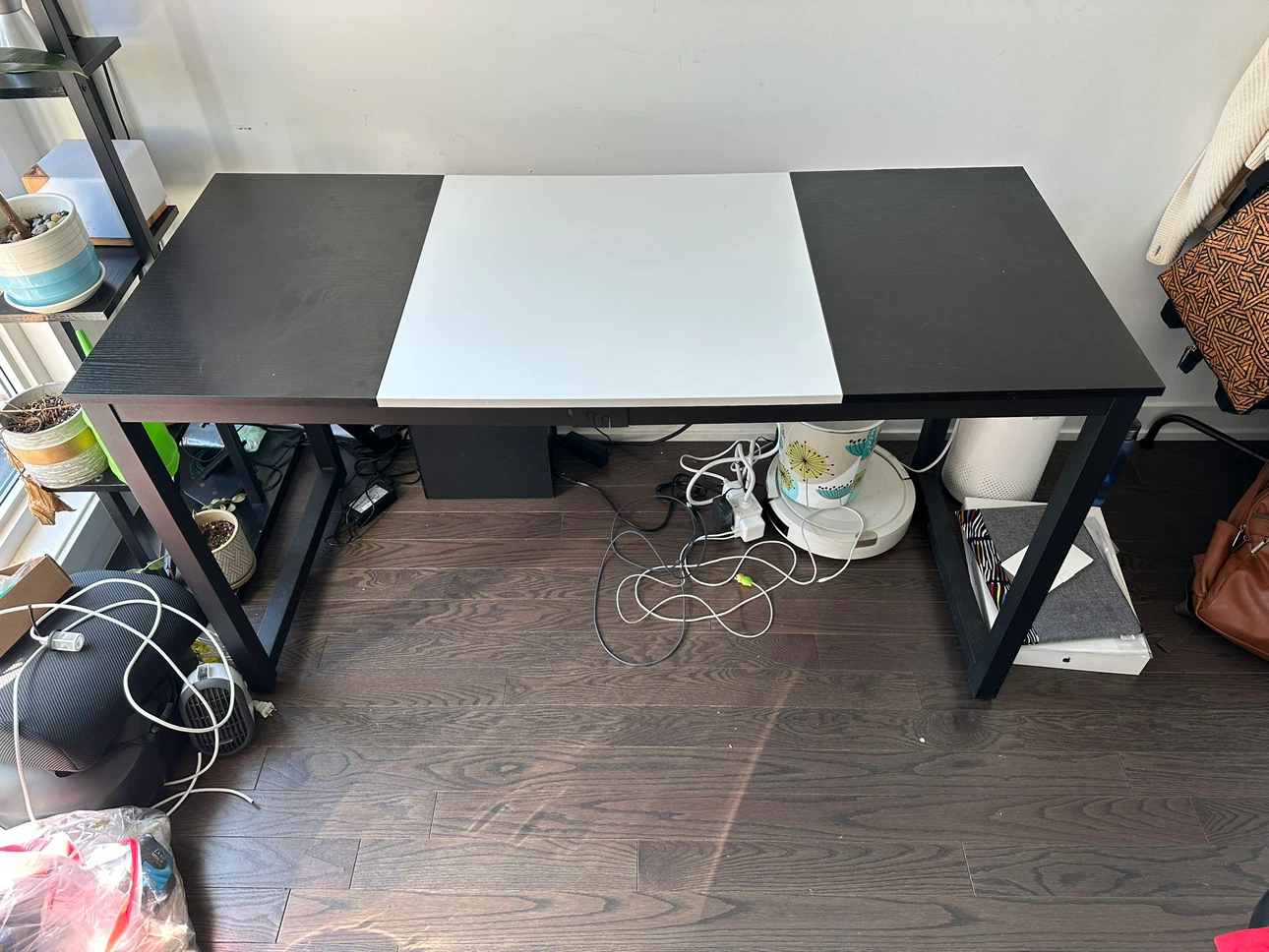 Black and White Modern Desk - photo 3