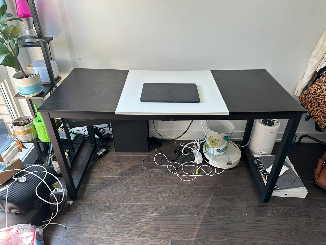 Black and White Modern Desk - photo 5