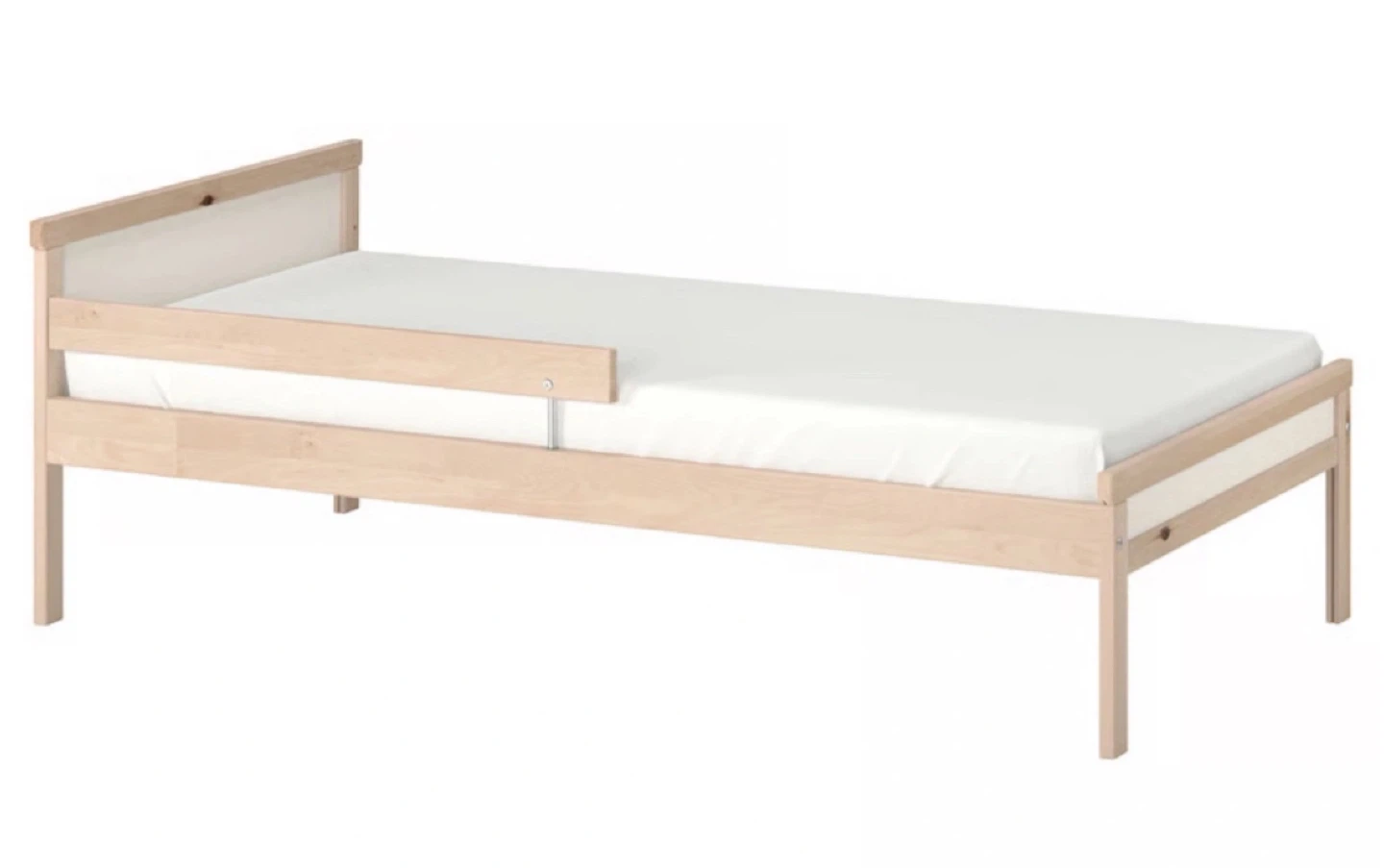 IKEA Toddler Bed with Guard Rail