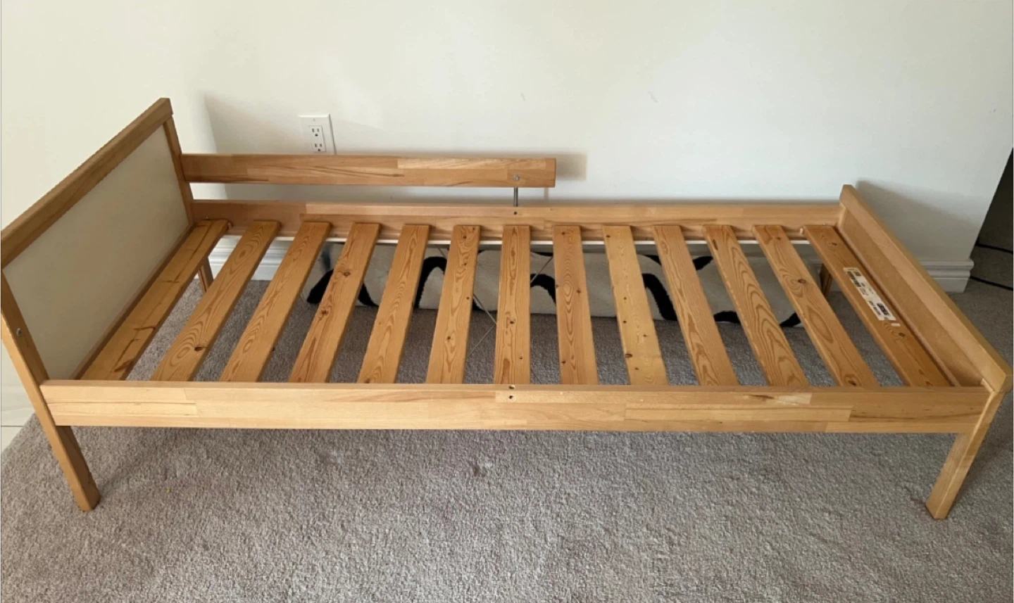IKEA Toddler Bed with Guard Rail - photo 2