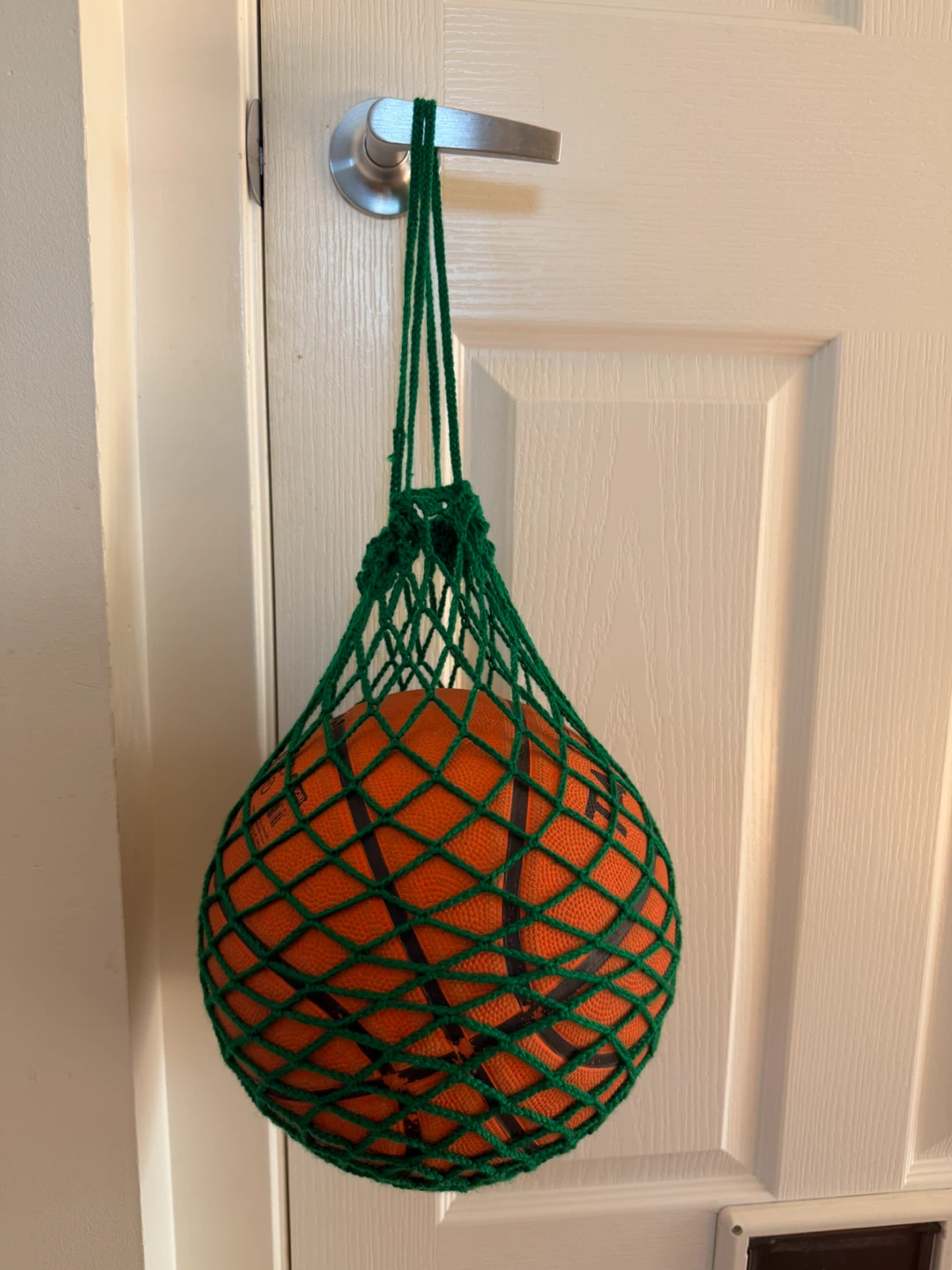 Handmade Green Mesh Produce Bag - photo 2