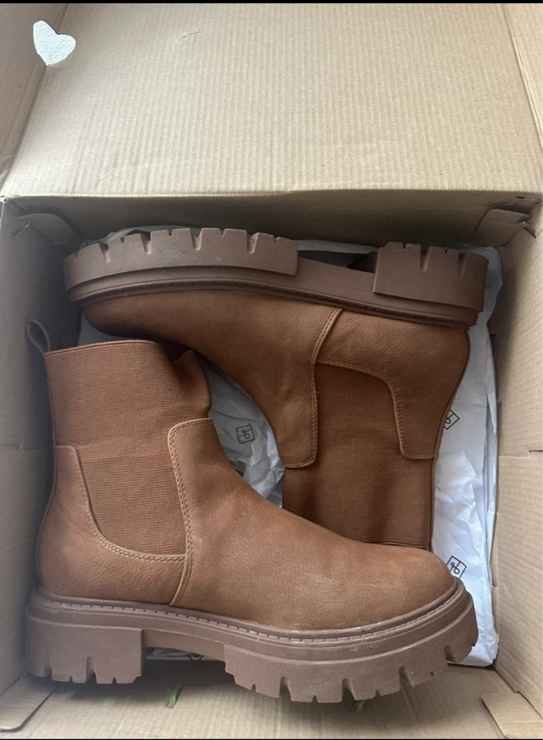 Ranine Brown Chelsea Boots