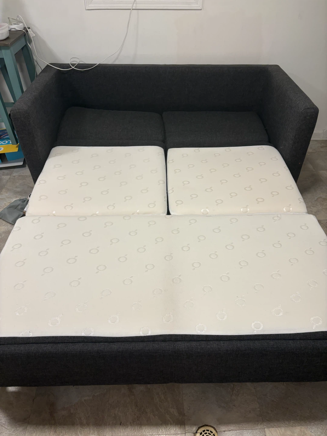 Dark Gray Sofa Bed - photo 2
