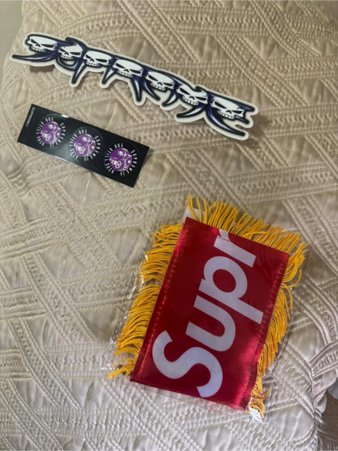 2026 Supreme Flag & Supreme Stickers - photo 2