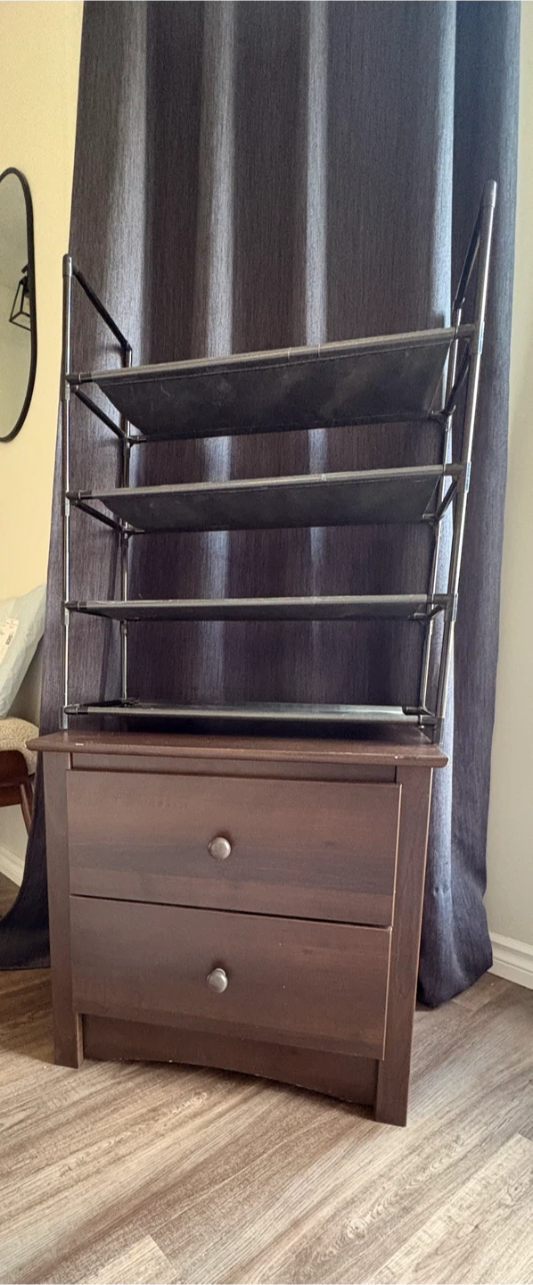 Drawer and shoe rack