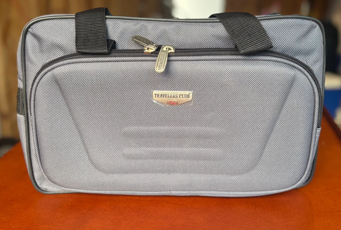 Travelers Club Grey Carry-On Bag - photo 2