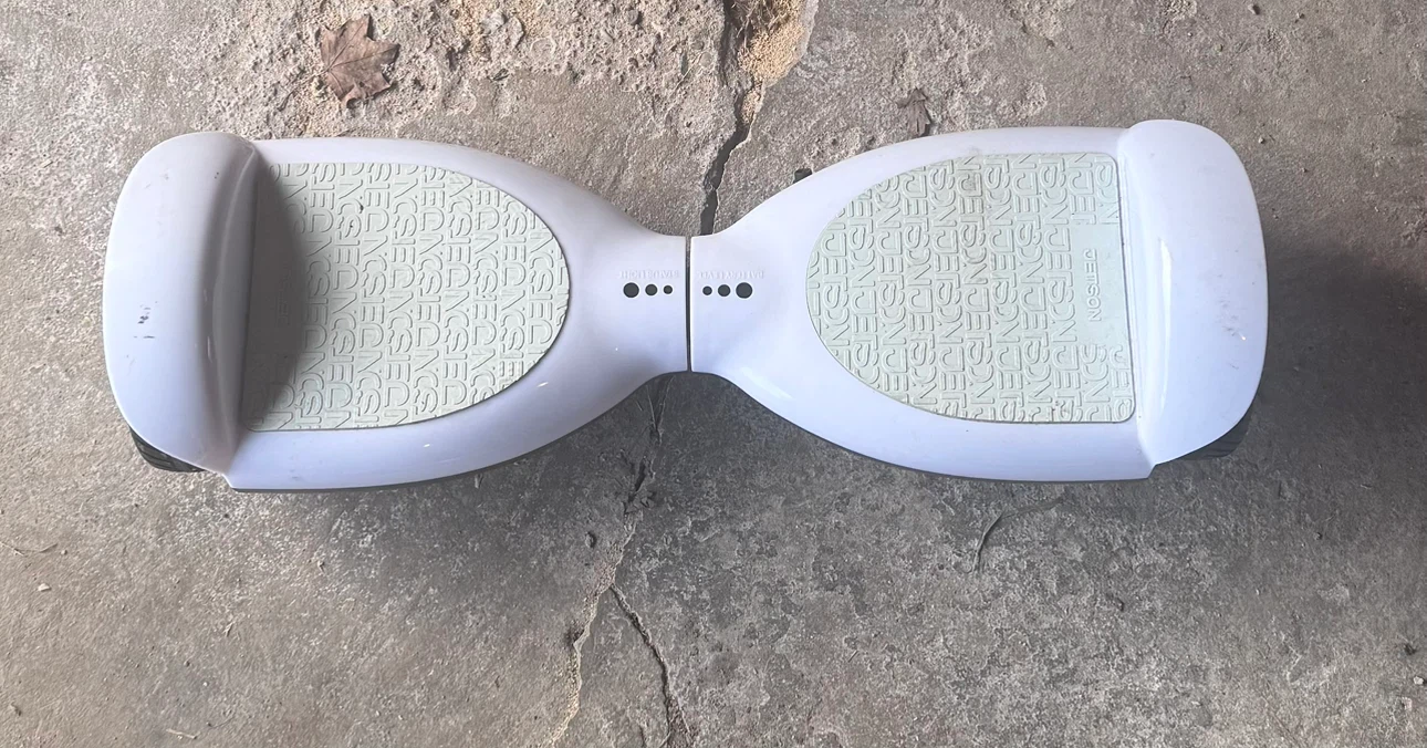 White Hoverboard with LED Lights - photo 2
