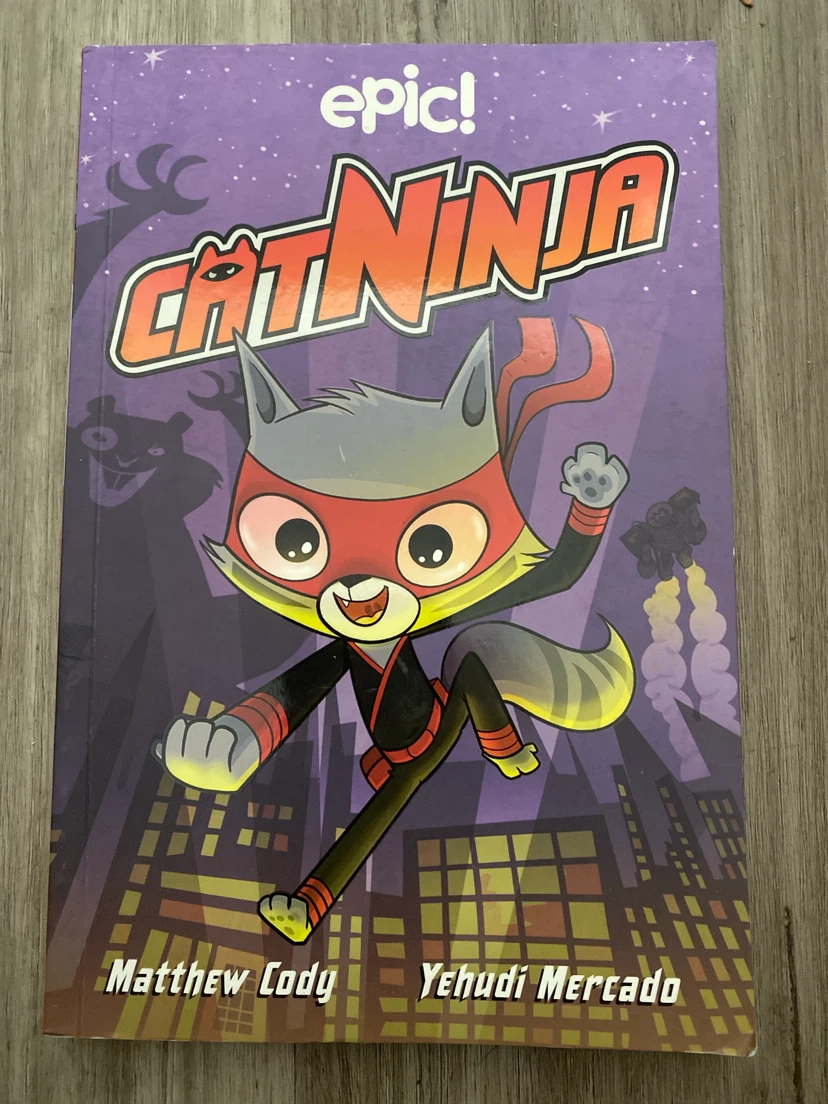 Cat Ninja Graphic Novel by Matthew Cody & Yehudi Mercado