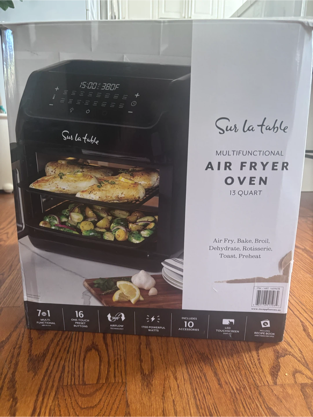 Sur La Table Multifunctional Air Fryer Oven 13 Quart - photo 2