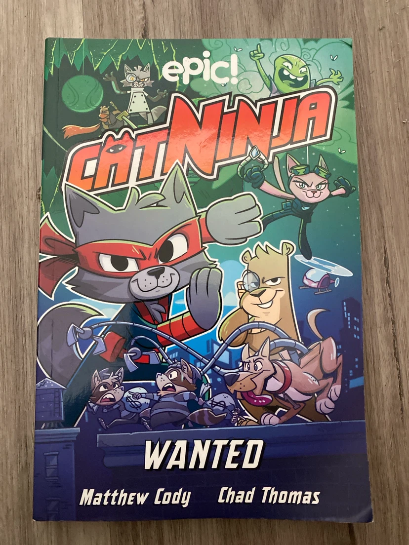 Cat Ninja: Wanted Graphic Novel