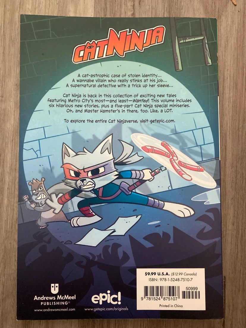 Cat Ninja: Wanted Graphic Novel - photo 2