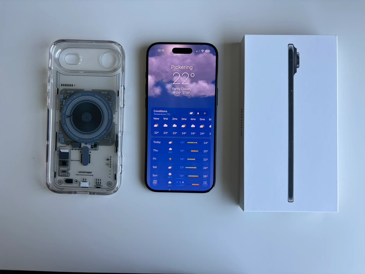 Black iPhone Air 256 Gb | 95% Battery | Warranty + Receipt