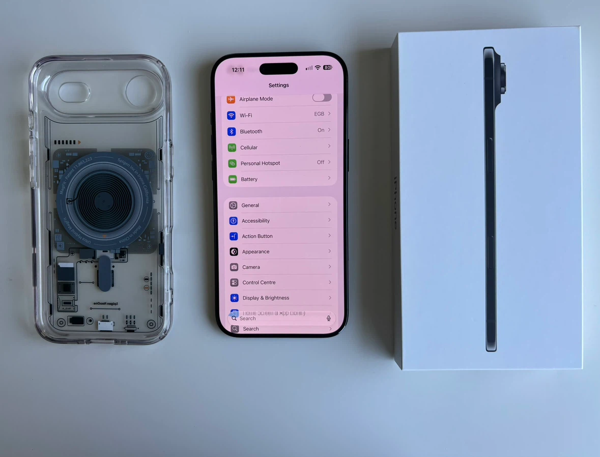 Black iPhone Air 256 Gb | 95% Battery | Warranty + Receipt - photo 2