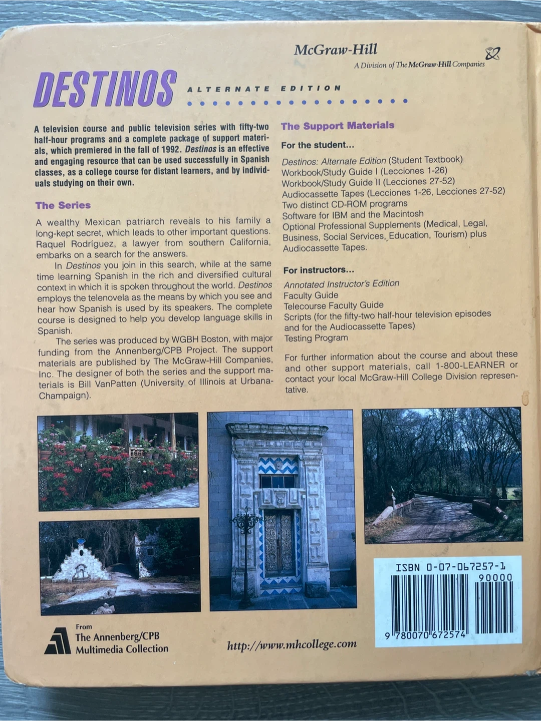 2 Spanish Textbooks - Destinos & Dia a Dia - photo 4